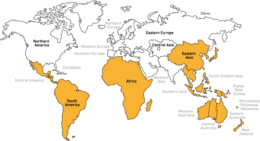 Select A Region (860x560), Png Download