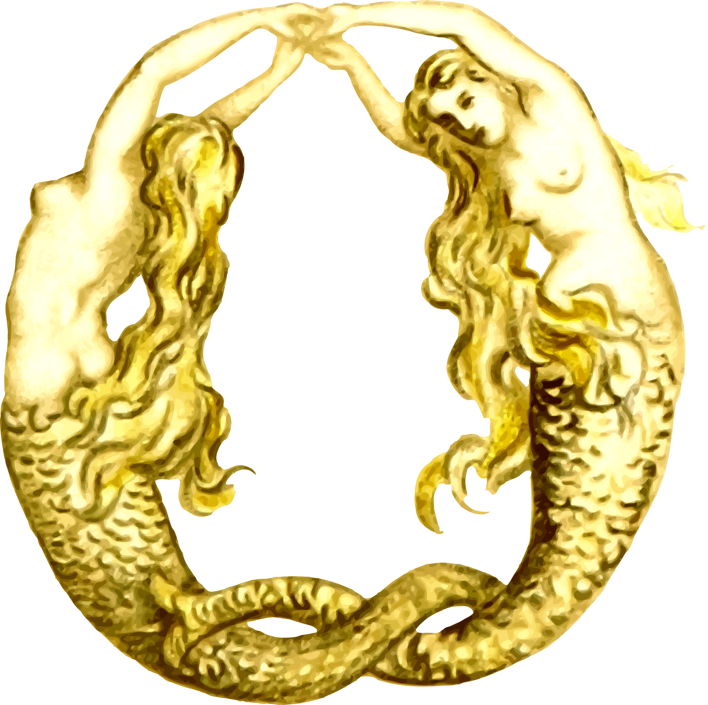 Mermaids Png (2400x2391), Png Download