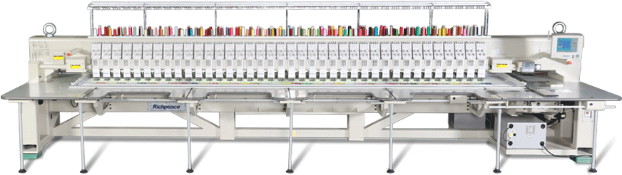 Richpeace Computerized Large Scale Flat Embroidery (880x595), Png Download