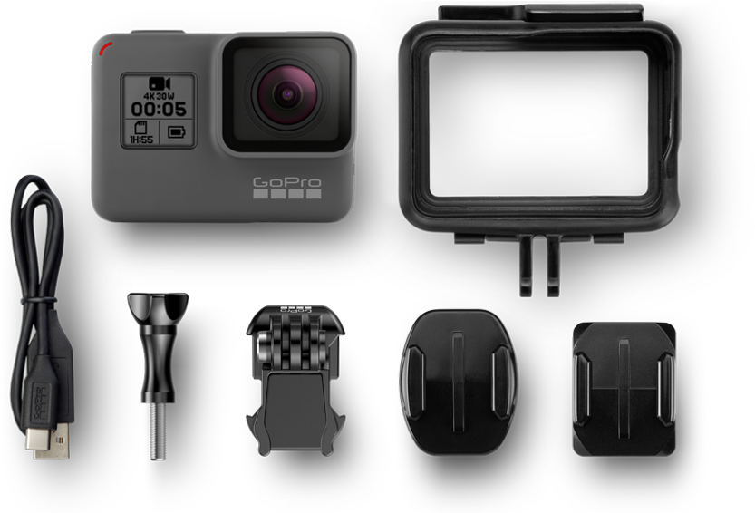 Ht48hours,gopro,hero5 Black - Gopro Hero 6 In The Box (960x565), Png Download