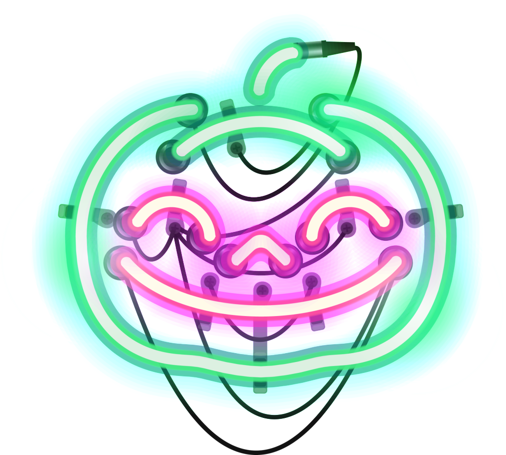 Green Pumpkin Smiling Face Watercolor Hand-painted - Circle (1024x920), Png Download