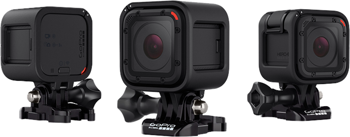 Gopro Hero4 Session Waterproof Cube-shaped Camera Announced - Gopro Hero Session Compact Camera (1200x1200), Png Download