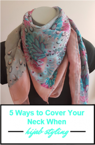 5 Tips For Covering Your Neck When Hijab Styling - Neck (600x600), Png Download