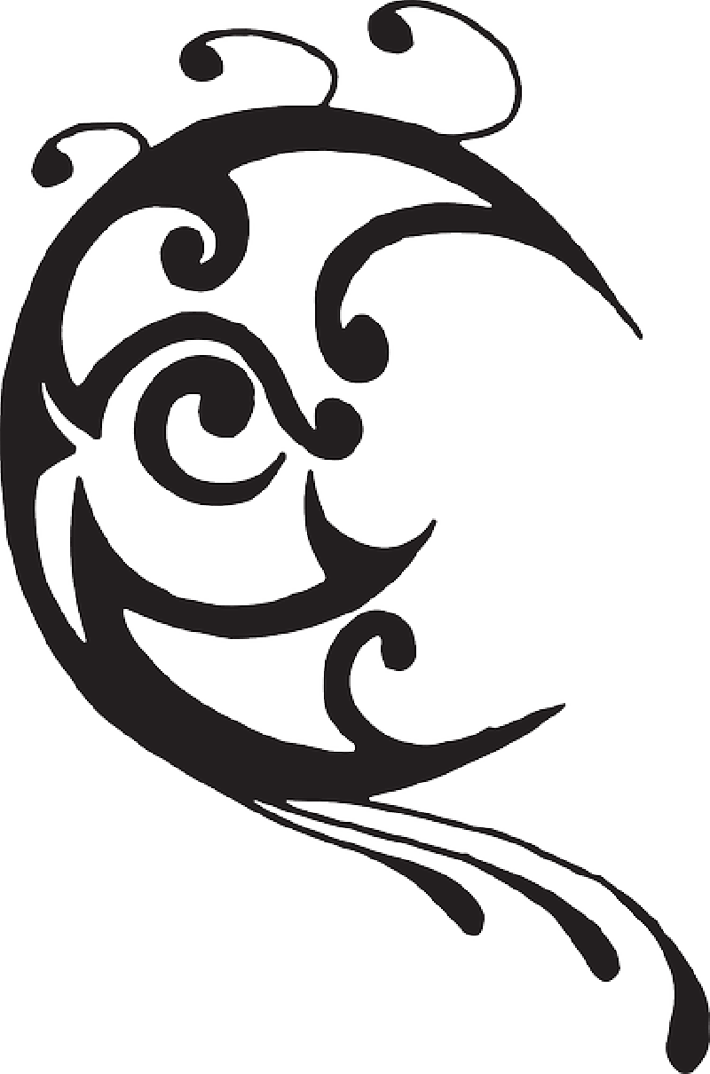 Antlers - False Craft, Tattoo, Painting Stencils, (800x1210), Png Download