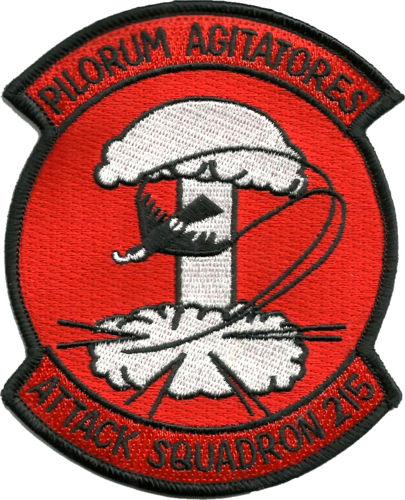 Attack Squadron 215 Patch 1959 (805x994) - Va 215 Attack Squadron (805x994), Png Download