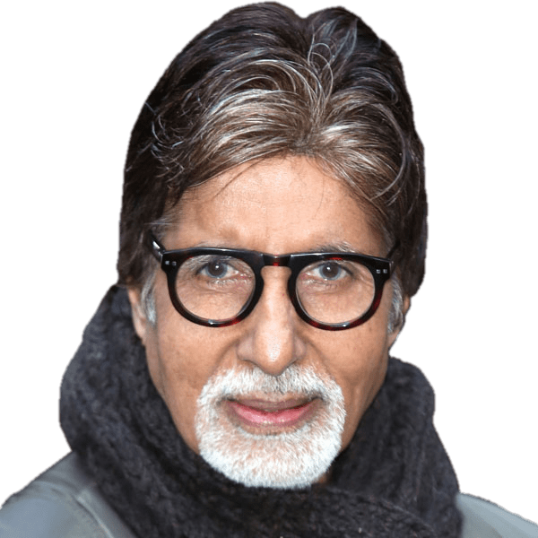 Amitabh Bachchan Portrait Png - Transparent Amitabh Bachchan Png (600x600), Png Download