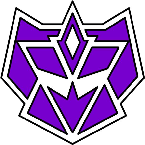 G2 Logo Con - Transformers G2 Decepticon Symbol (600x600), Png Download