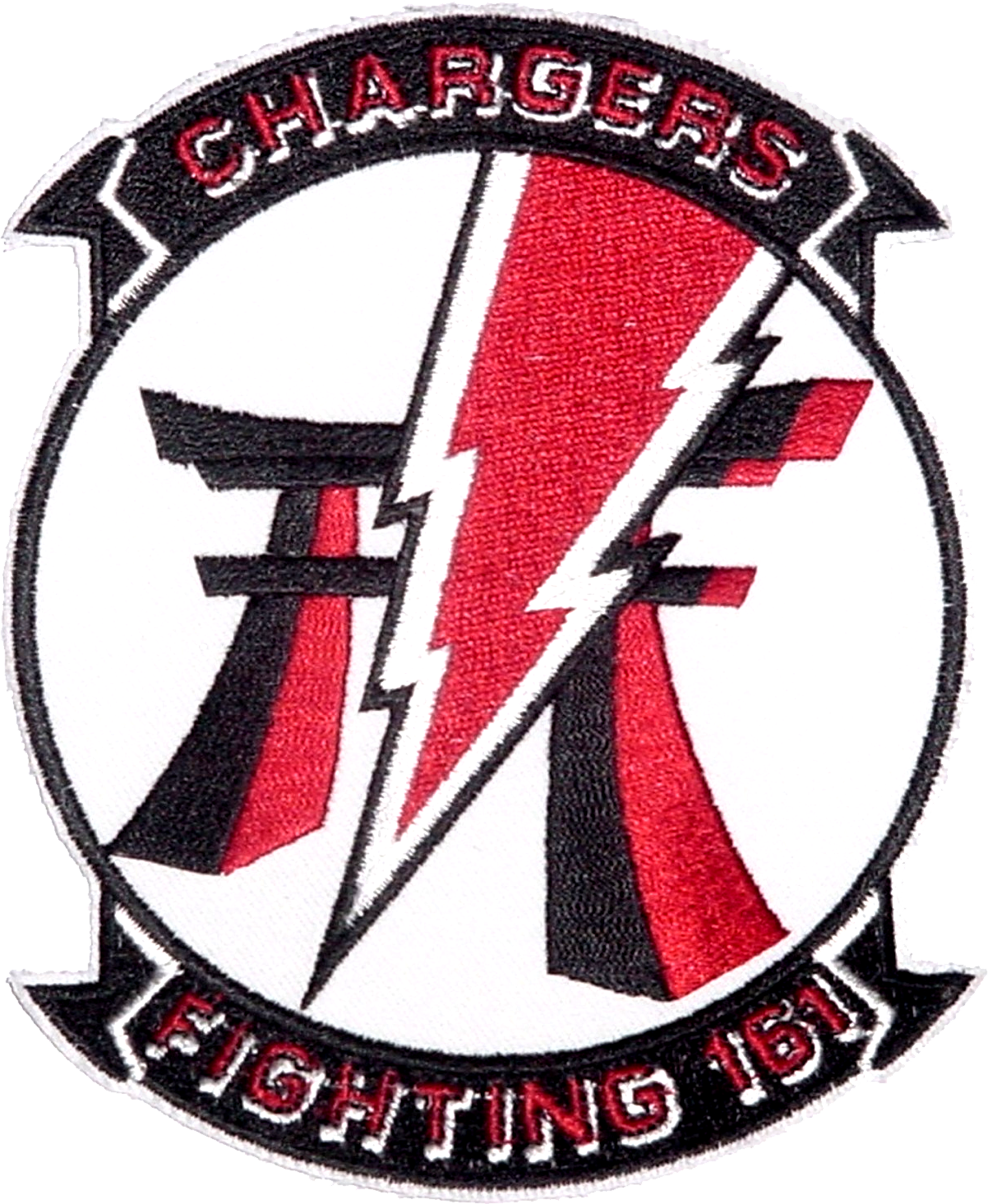 Fighter Squadron 161 Insignia C1984 - Chargers Chargers Chargers Rectangle Sticker (1202x1465), Png Download