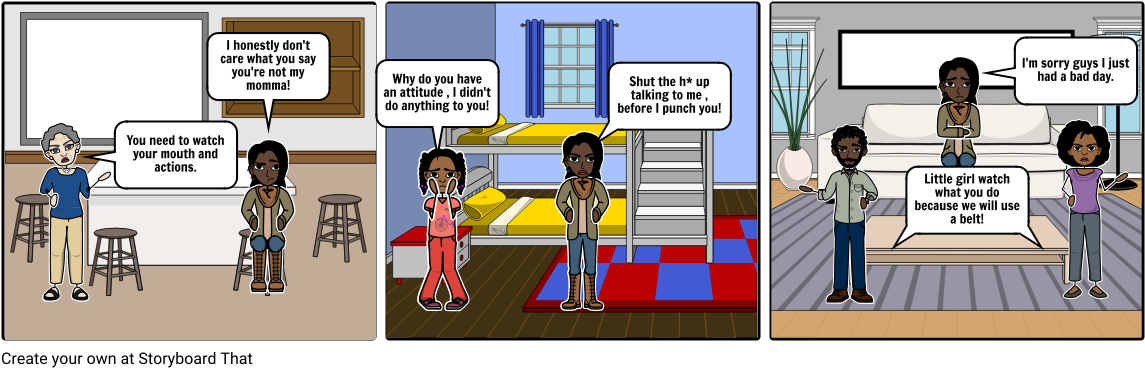 Attitude - Cartoon (1164x385), Png Download