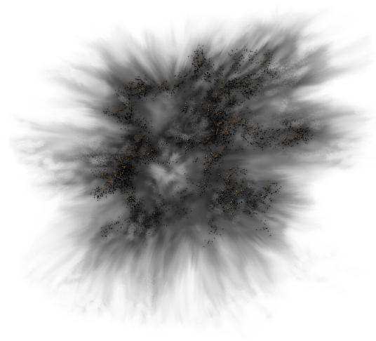 Burn Transparent - Burn Marks Transparent (536x486), Png Download