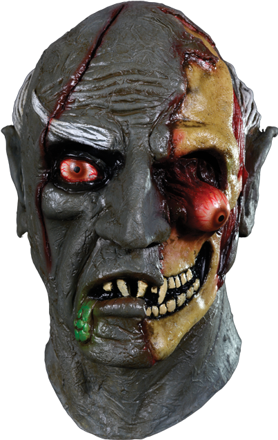 Vampire Halloween Mask - Evil Mask (436x639), Png Download