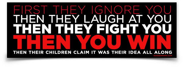 Then You Win Bumper Sticker - Bumper Sticker (600x220), Png Download