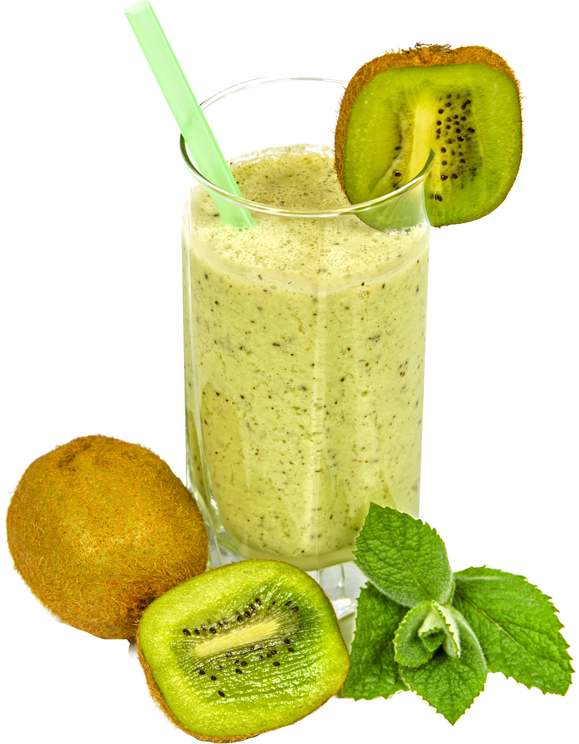 Juice Kiwi Png Image - Kiwi Smoothie Png (1350x1553), Png Download