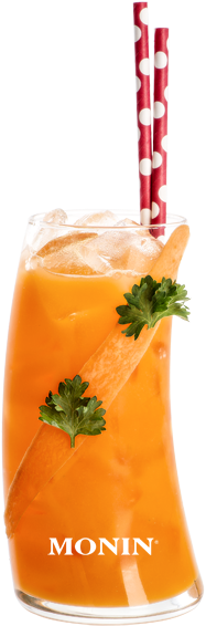 Carrots Png Juicy - Monin Carrot Puree (425x639), Png Download