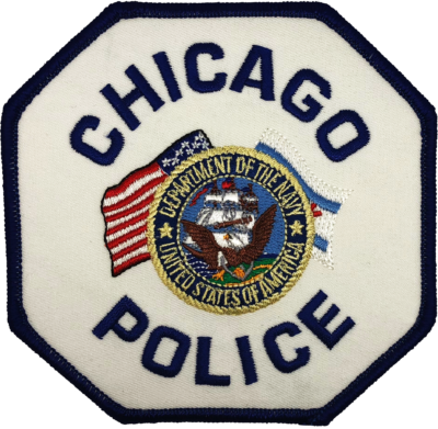 Chicago Police Shoulder Patch - Chicago Police Patch (400x391), Png Download