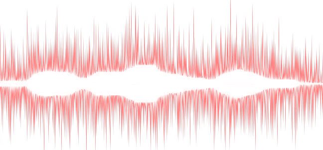 Share This Image - Sound Waves Png Red (648x302), Png Download