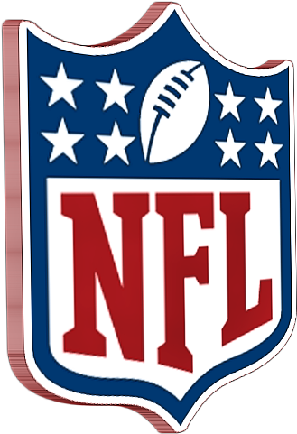 3d Nfl Logo Png - Emblem Logo Examples (396x561), Png Download