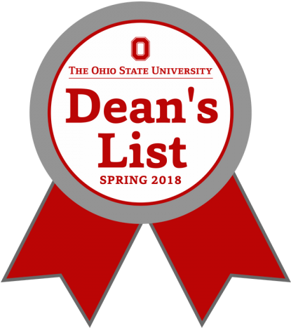 Nearly 20,000 Ohio State Students Named To Dean's List - Ohio State Deans List (500x500), Png Download