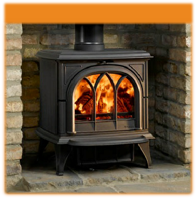 Traditional Wood Burning & Multifuel Stoves Shop In - Gazco Stockton Medium Elektrisch Elektrische Kachel (419x413), Png Download