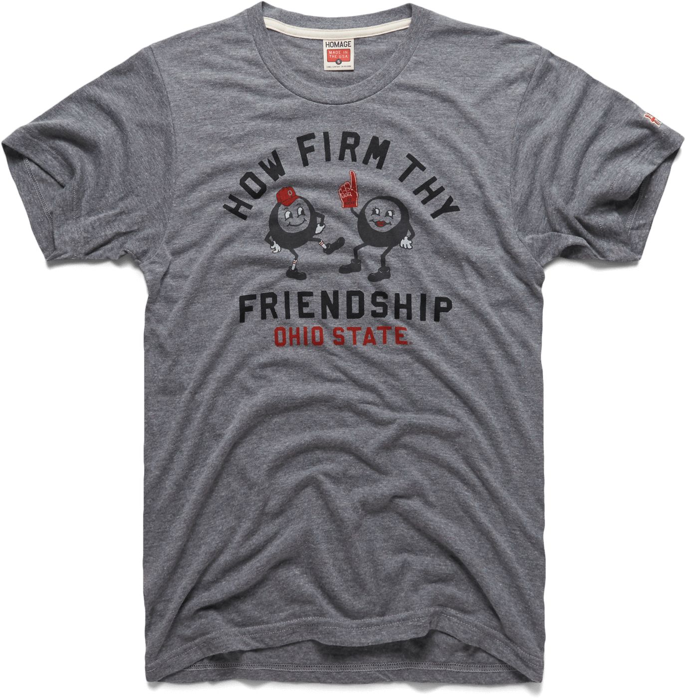 Ohio State How Firm Thy Friendship - Ohio State Buckeyes Football (2000x2000), Png Download