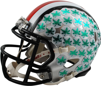 Ohio State Buckeyes Ncaa Speed Mini Helmet - Ohio State Helmet (475x429), Png Download
