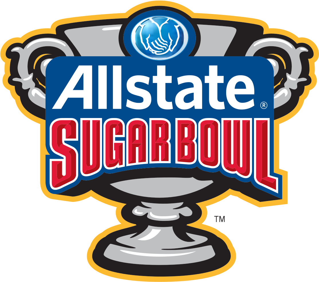 Ohio State & Alabama - Allstate Sugar Bowl 2018 Logo (1158x1024), Png Download