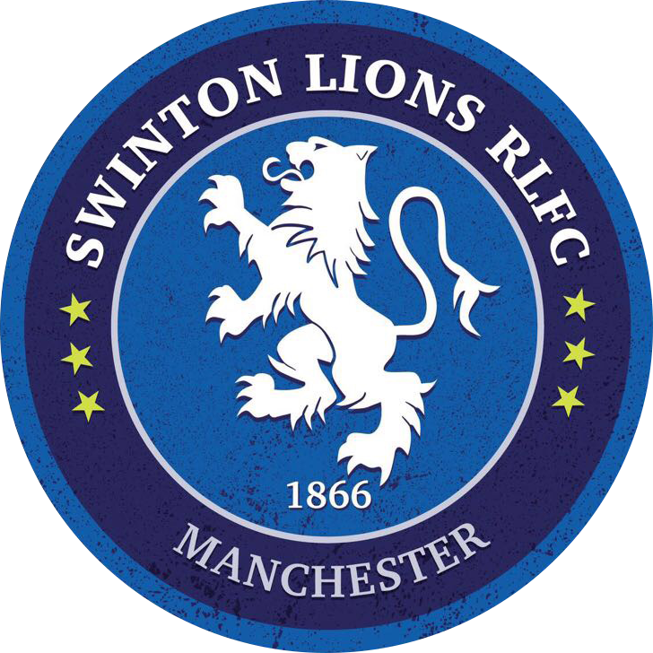 Swinton Lions Logo 2017 - Swinton Lions Badge (728x728), Png Download