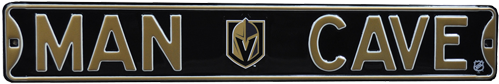 Las Vegas Golden Knights “man Cave” Authentic Street - Man Cave Arizona Cardinals Steel Sign Wall Sign 36 (500x500), Png Download