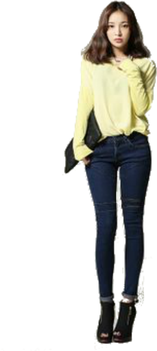 Ulzzang Girls Png - Fashion (700x1040), Png Download