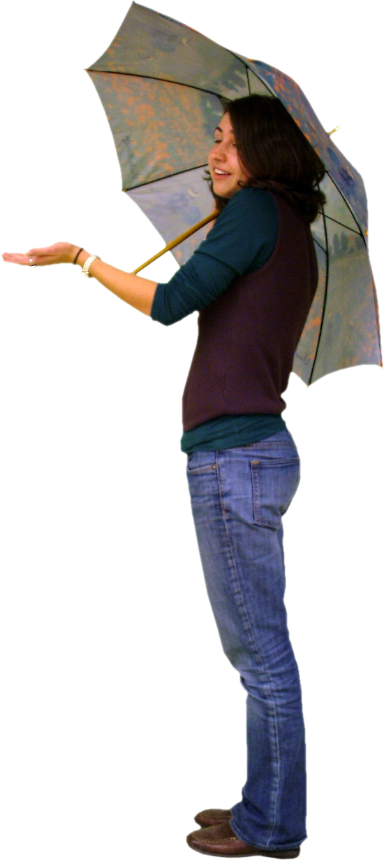 Cb Girl Png - Woman With Umbrella Png (1024x1024), Png Download