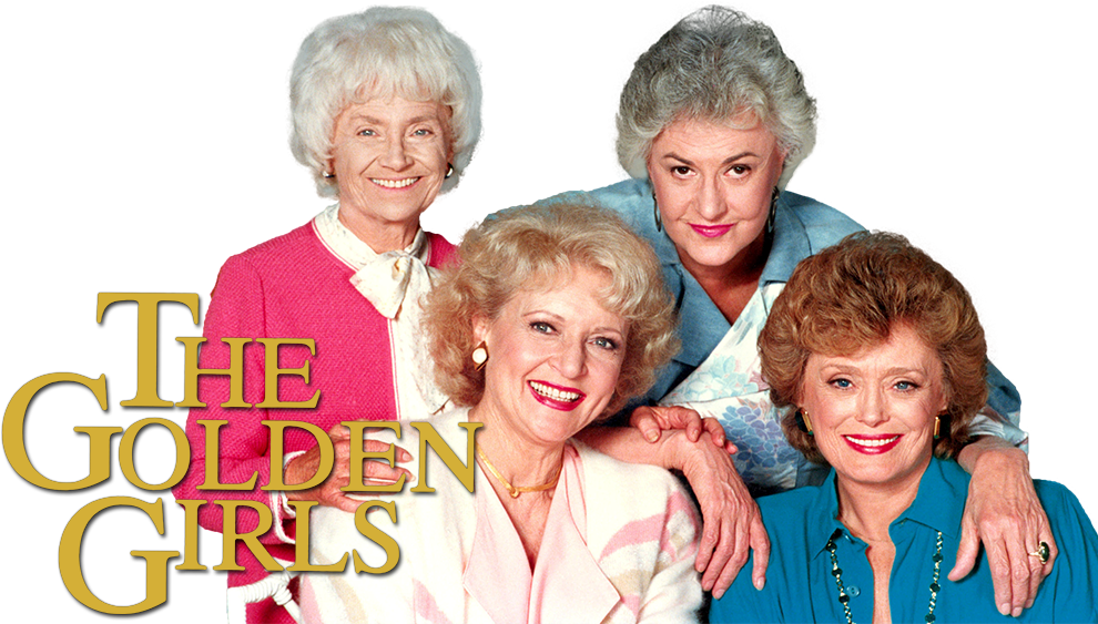 The Golden Girls 51d375aba9643 - Golden Girls No Background (1000x562), Png Download