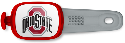 Ohio State Buckeyes Stwrap - Ncaa Ohio State Buckeyes Athletic Logo Magnet, 3" X (550x390), Png Download