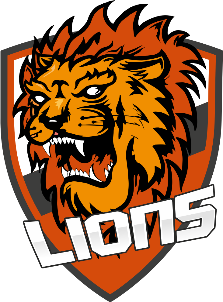 Lions Cs Logo Team (2372x988), Png Download