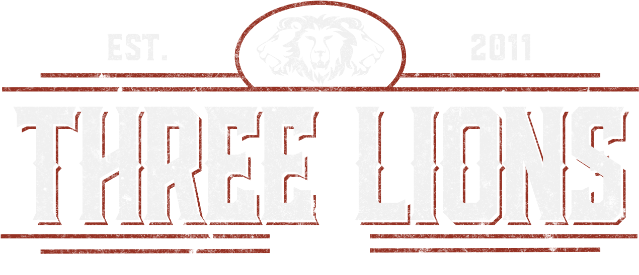 Get The News - Three Lions Pub Logo (1293x563), Png Download