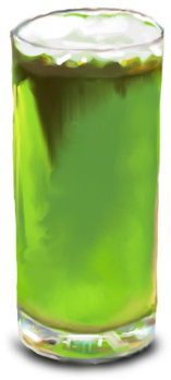 Sugarcane Juice In Glass By Emptypulchritude On Deviantart - Cane Sugar Juice Png (500x469), Png Download