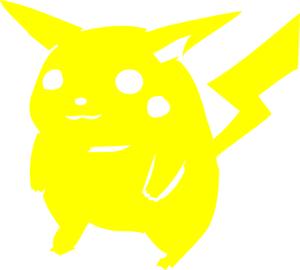 Cute Pika, Pokemon Inspired, Pokemon Clipart, Cute - Clip Art (600x541), Png Download