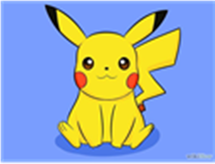 Macaroons Drawing Pikachu Clip Stock - Easy Pikachu To Draw (420x420), Png Download