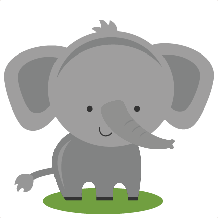 Download Vector Royalty Free Library Elephant Cute Clipart Elephant Free Svg Png Image With No Background Pngkey Com