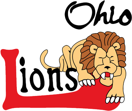 Ohio Lions Merchandise - Embroidery (446x374), Png Download