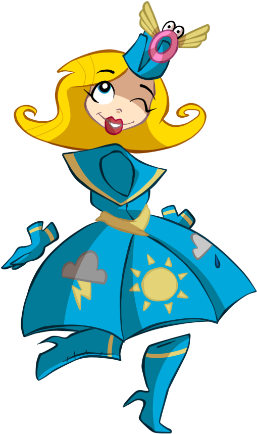 Wendy Weather - Rayman Origins Wendy Weather (650x950), Png Download