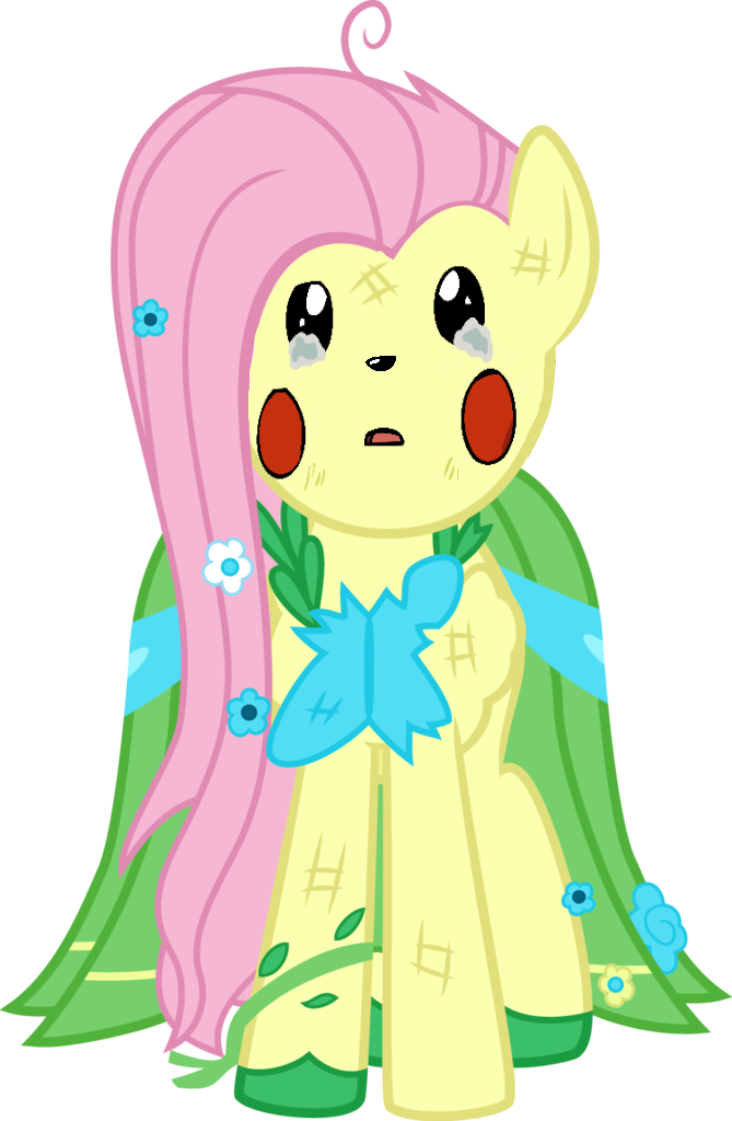 Clothes, Crossover, Crying, Cute, Dress, Fluttershy, - Filename (669x1024), Png Download