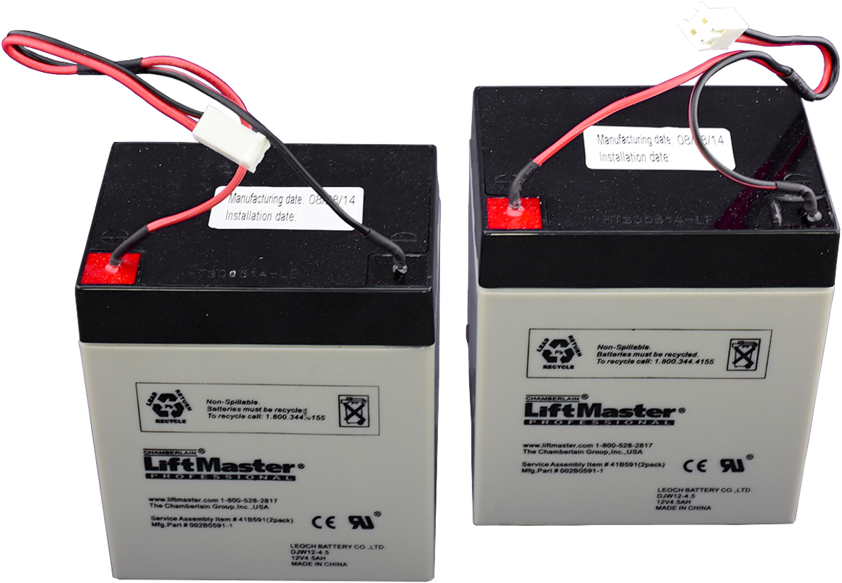 041b0591- Battery Backup Kit, Qty - Garage Door Opener (1240x1240), Png Download