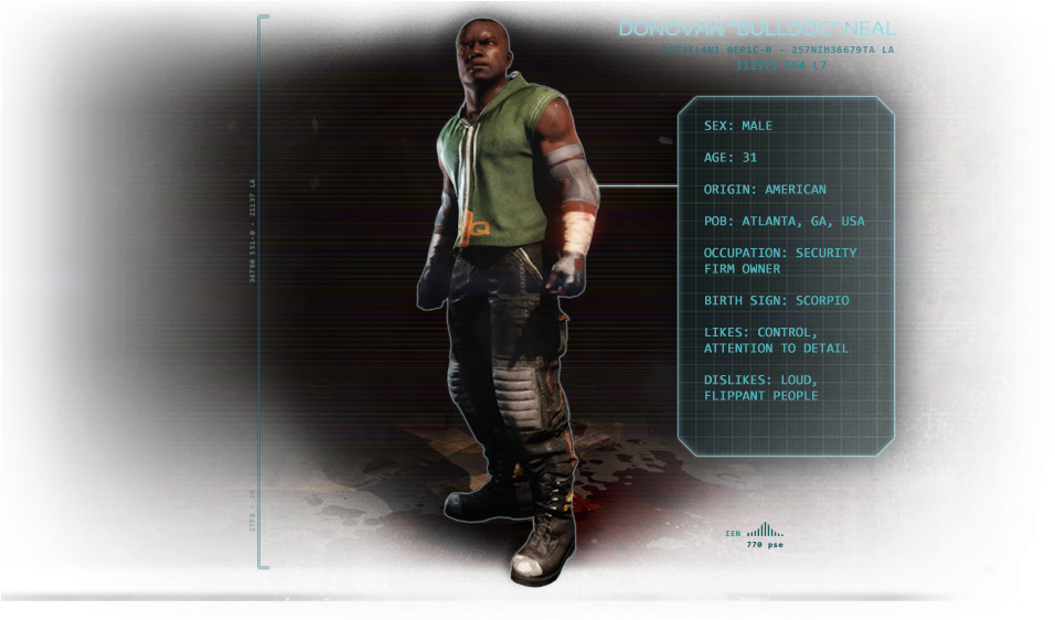File - Bulldog - Killing Floor Donavan Neal (998x561), Png Download