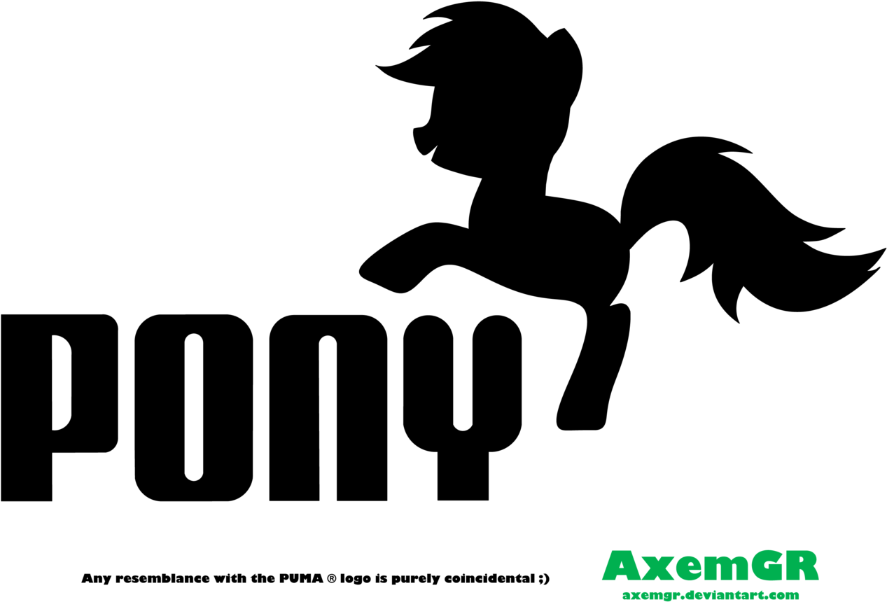 Axemgr, Logo, Parody, Ponified, Puma, Safe - Puma (1280x871), Png Download