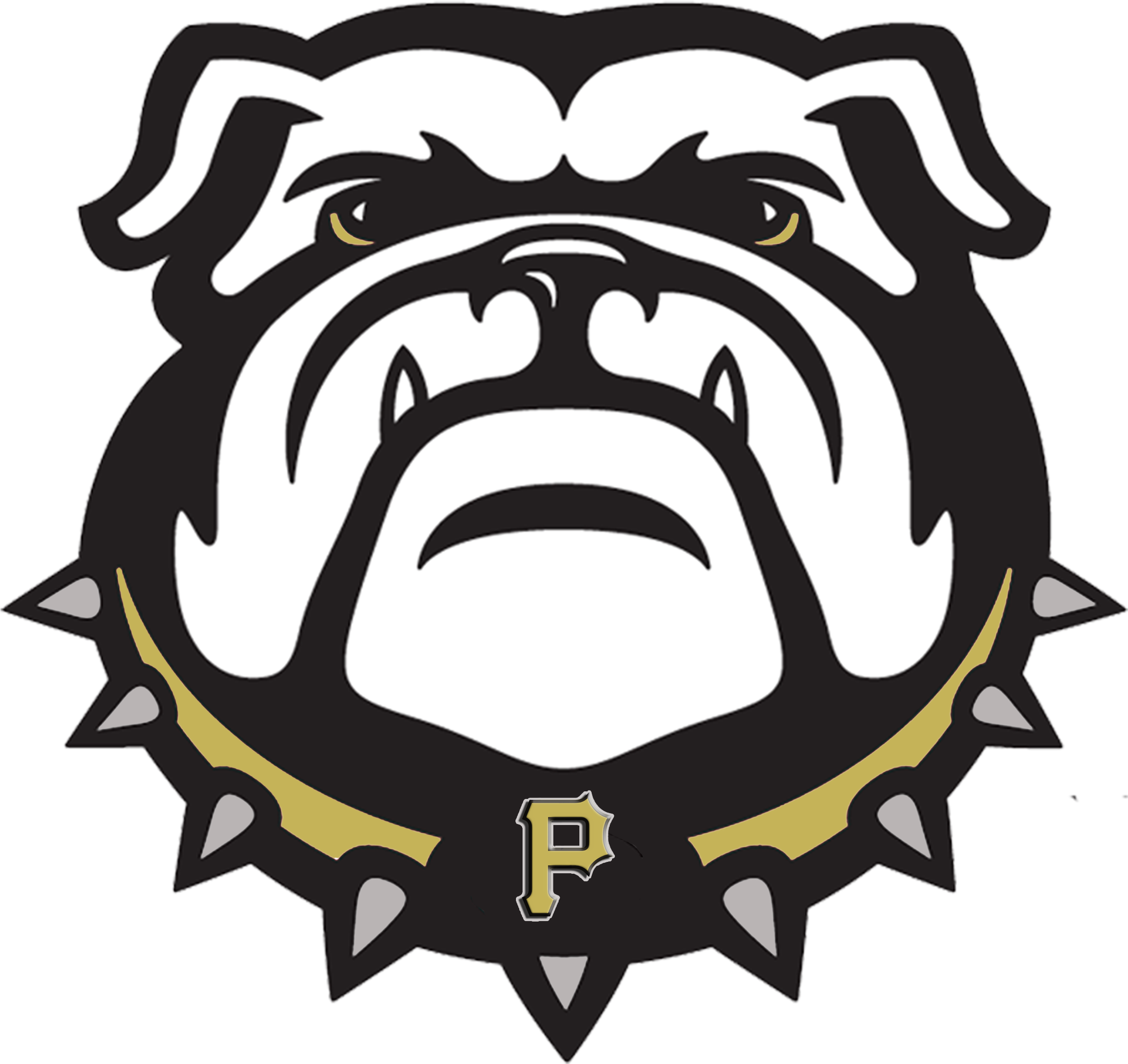 Bulldog Footb, Logo - Georgia Bulldogs Logo Png (2391x2370), Png Download