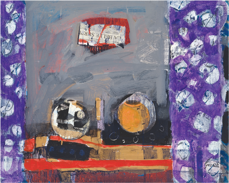 Deux Pots Espagnole • Mixed Media On Canvas • 25 9/16 - Still Life (1532x868), Png Download