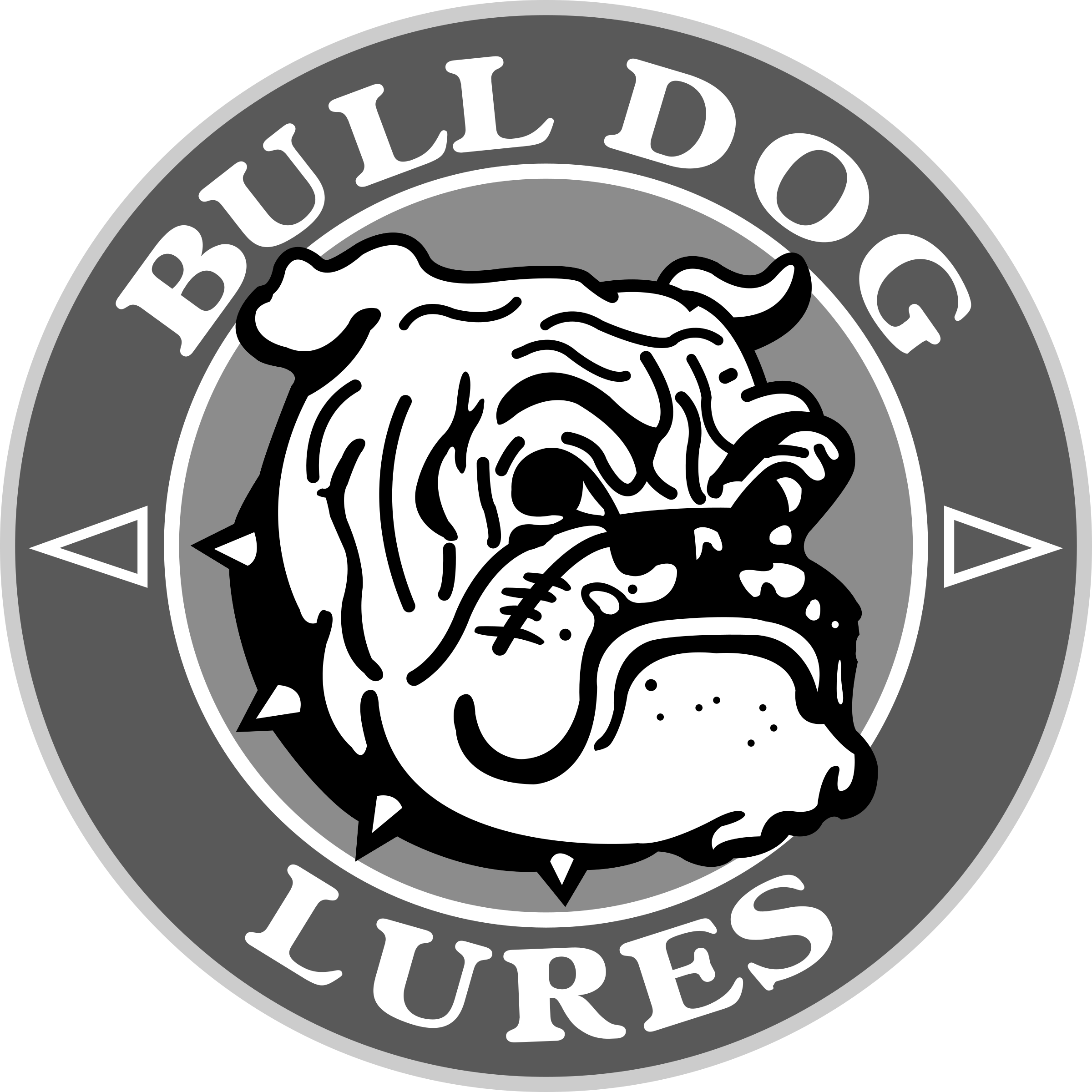 Bulldog Lures Logo Png Transparent - Yggdrasil Norse Mythology Modele Tattoo Viking (2400x2400), Png Download