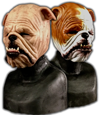 Immortal Mask Bulldog (331x373), Png Download