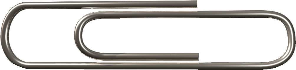 Paper Clips Png - Paper Clip (1039x289), Png Download