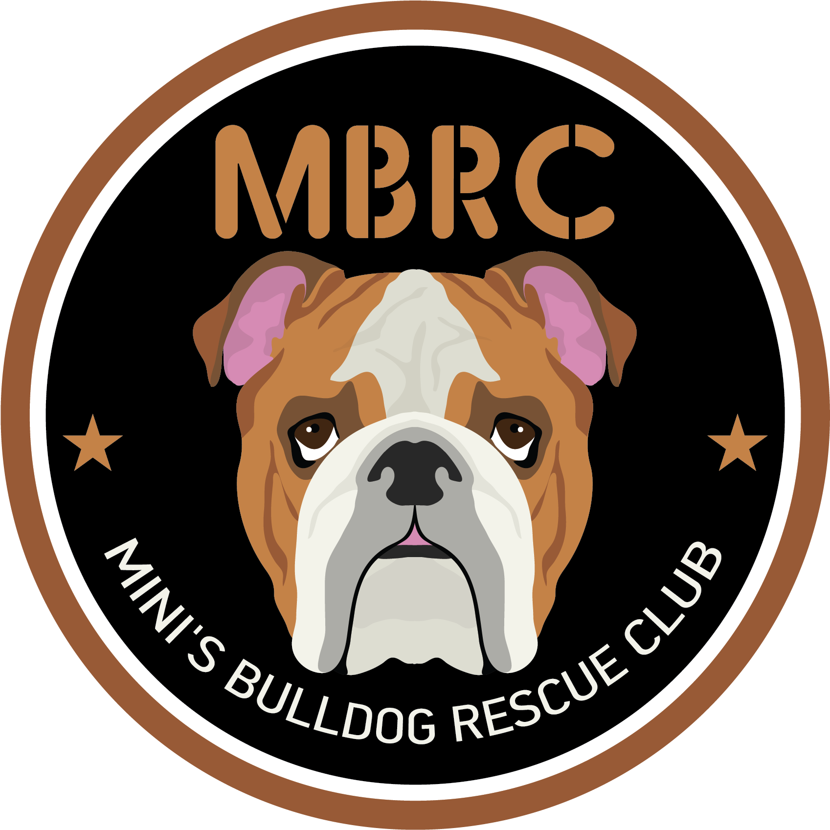 English Bulldog - Badge Holder - Dog Badge - Vet Badge (3508x2480), Png Download